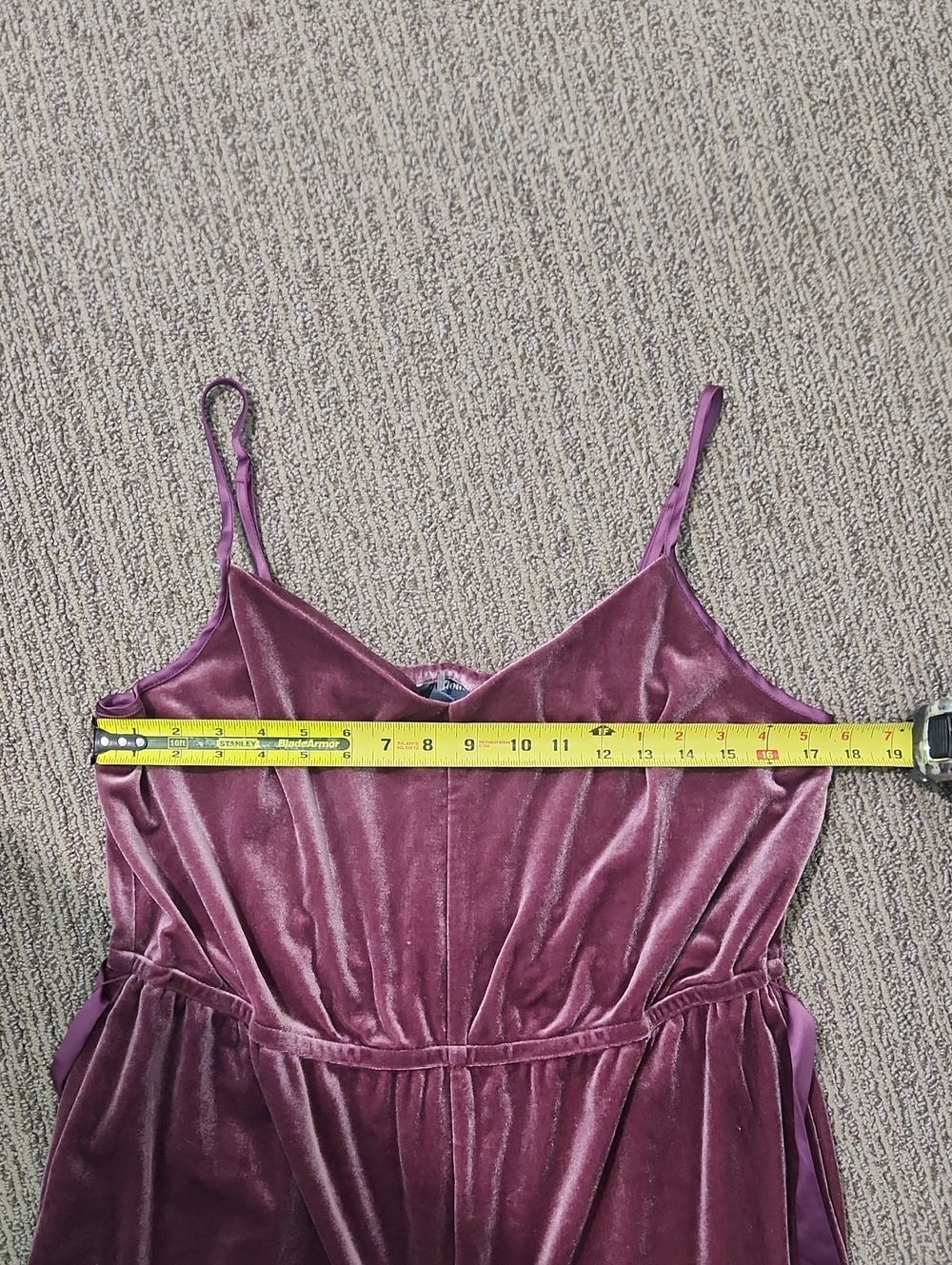 Modcloth Velvet Jumpsuit Size XL - Picture 6 of 16